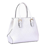 Brooklyn Quilted Front Bag - White image