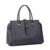 Kylie Buckle Strap Handbag - Black image