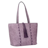 Elsa Tassel Shopper Bag - Grey image