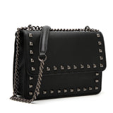 Seraphena Studded Box Cross Body - Black image