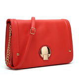 Trinity Lock Cross Body Bag - Red image