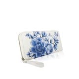 Kalei Flower Print Purse - Beige image