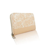 Karen Leaf Pattern Purse - Pink image