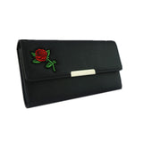 Saffron rose purse - Black image