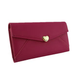 Tessie love heart trim purse - Fuchsia image