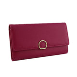 Raleigh circle trim purse - Fuchsia image