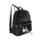 Roseanne faux suede backpack - Black image