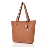 Agnese criss cross pattern tote - LIGHT TAN image