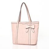 Arizona shopper with bow detail - LT PINK image