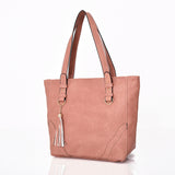 Bronx tassel shopper bag - PINK image