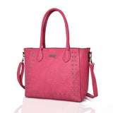 Rebekka studded shopper bag - FUCHSIA image