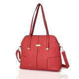 Renita centre seam tote bag - RED image