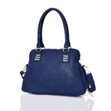 Rhetta studded strap detail tote bag - BLUE image