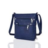 Patty zip stud crossbody - BLUE image