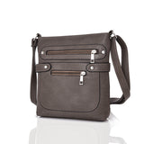 Patty zip stud crossbody - GREY image