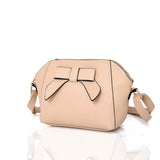 Lucie bow cross body bag - BEIGE image