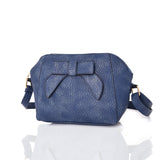 Lucie bow cross body bag - BLUE image