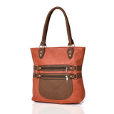 Evangeline strap detail shopper bag - ORANGE image