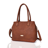 Blair croc shopper - REDBROWN image