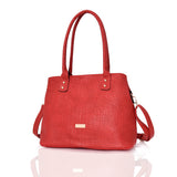 Blair croc shopper - RED image