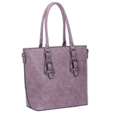 Beth Buckle Tote Bag - Purple image