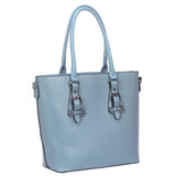 Beth Buckle Tote Bag - Light Blue image