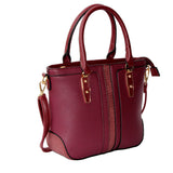 Zahara Mini Tote Bag - Burgundy image