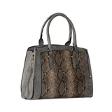 Vita Snake Tote Bag - Taupe image