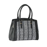 Vita Snake Tote Bag - Black image