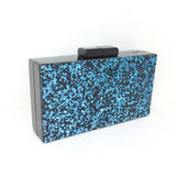 Karisa Glitter Bag - Blue image