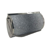 Acrylic box bag - Black / Silver image