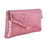 Ayana chainmail envelope bag - Rose Gold image