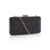 Dazzle box clutch bag - Black image