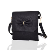 Zeidi Bow Cross Body Bag - Black image