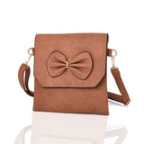 Zeidi Bow Cross Body Bag - Yellow Brown image