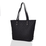 Jolie Laser Shopper Bag - Black image