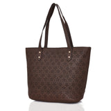 Jolie Laser Shopper Bag - Brown image