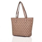 Jolie Laser Shopper Bag - Light Khaki image