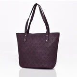 Jolie Laser Shopper Bag - Purple image