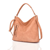 Nattie Side Zip Slouch Bag - Tan image