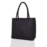 Antonella Laser Chop Tote - Black image