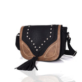 Natalya Stud And Tassel Cross Body - Black image