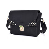Valencea Stud Front Cross Body Bag - Black image