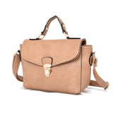 Alerie Clip Front Cross Body Bag - Beige image