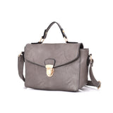 Alerie Clip Front Cross Body Bag - Grey image