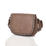 Livia Stud Cross Body - Khaki image