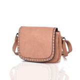 Livia Stud Cross Body - Nude image