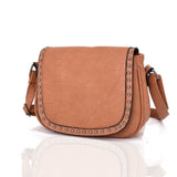 Livia Stud Cross Body - Tan image