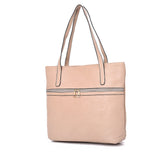 Philomeana Zip Shopper Bag - Beige image