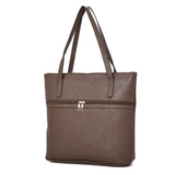 Philomeana Zip Shopper Bag - Khaki image